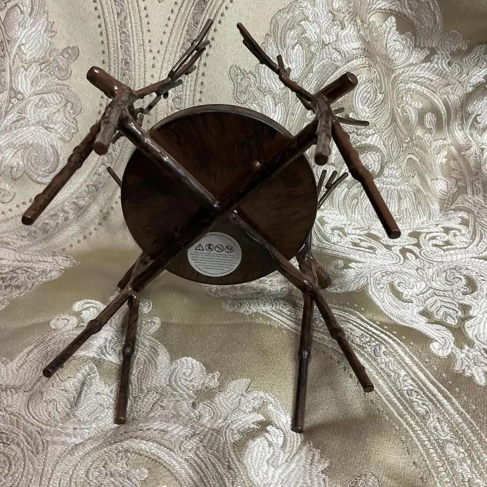 Yankee Candle Brown Reindeer Antler Candle Holder Trio